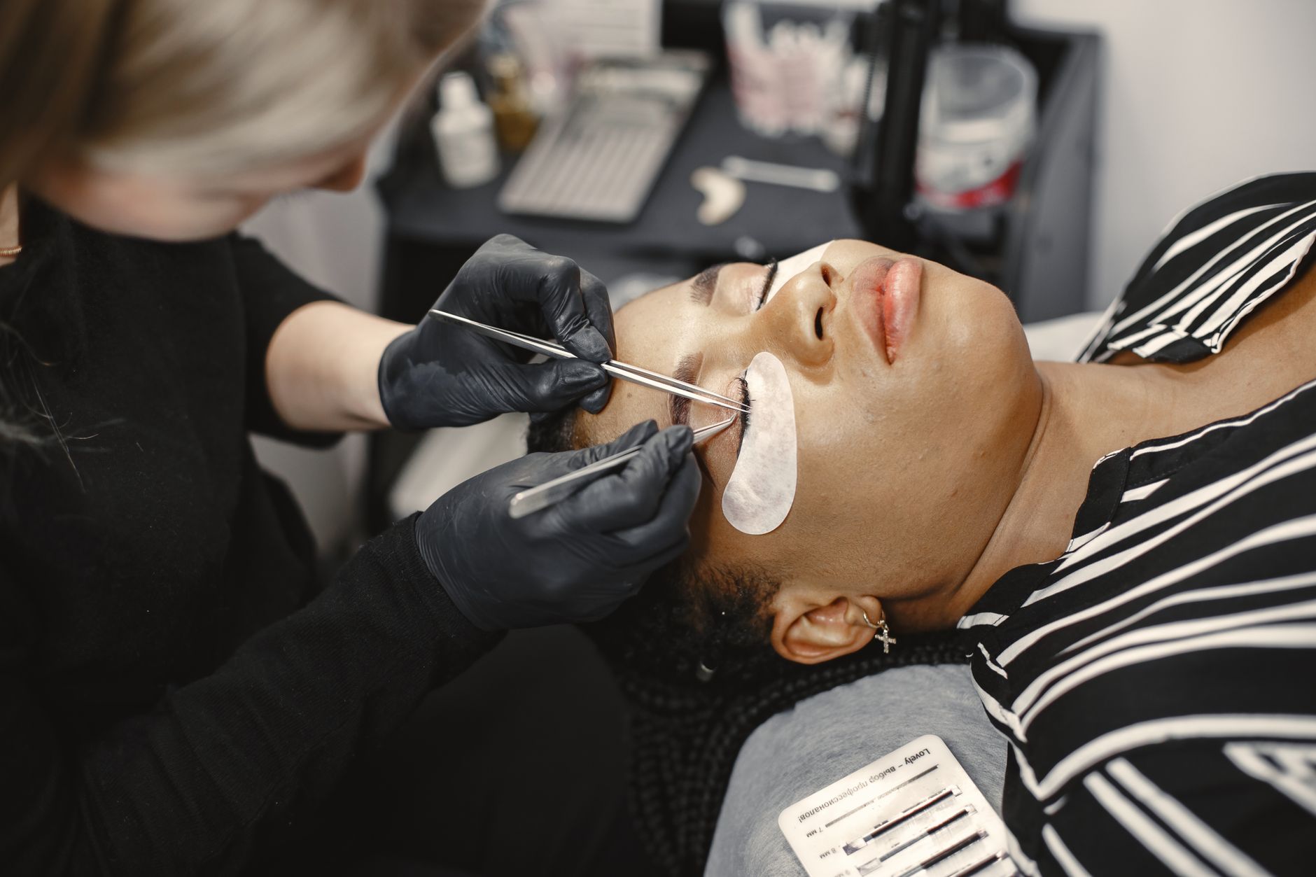 premade express volume lashes at the studio — Luxury Lashes Federal Way WA