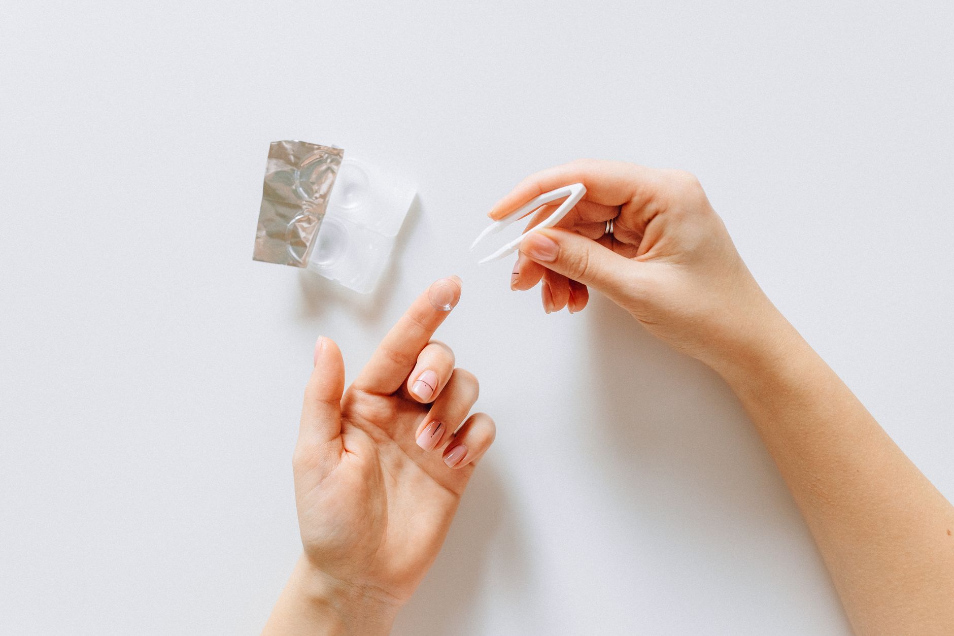 eyelash extensions and contacts example — Luxury Lashes Federal Way WA
