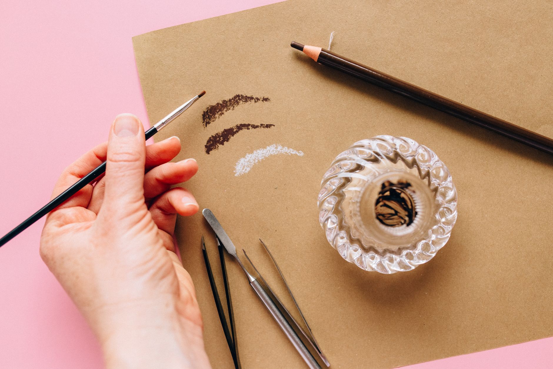filling in eyebrows makeup aftercare — Luxury Lashes Federal Way WA