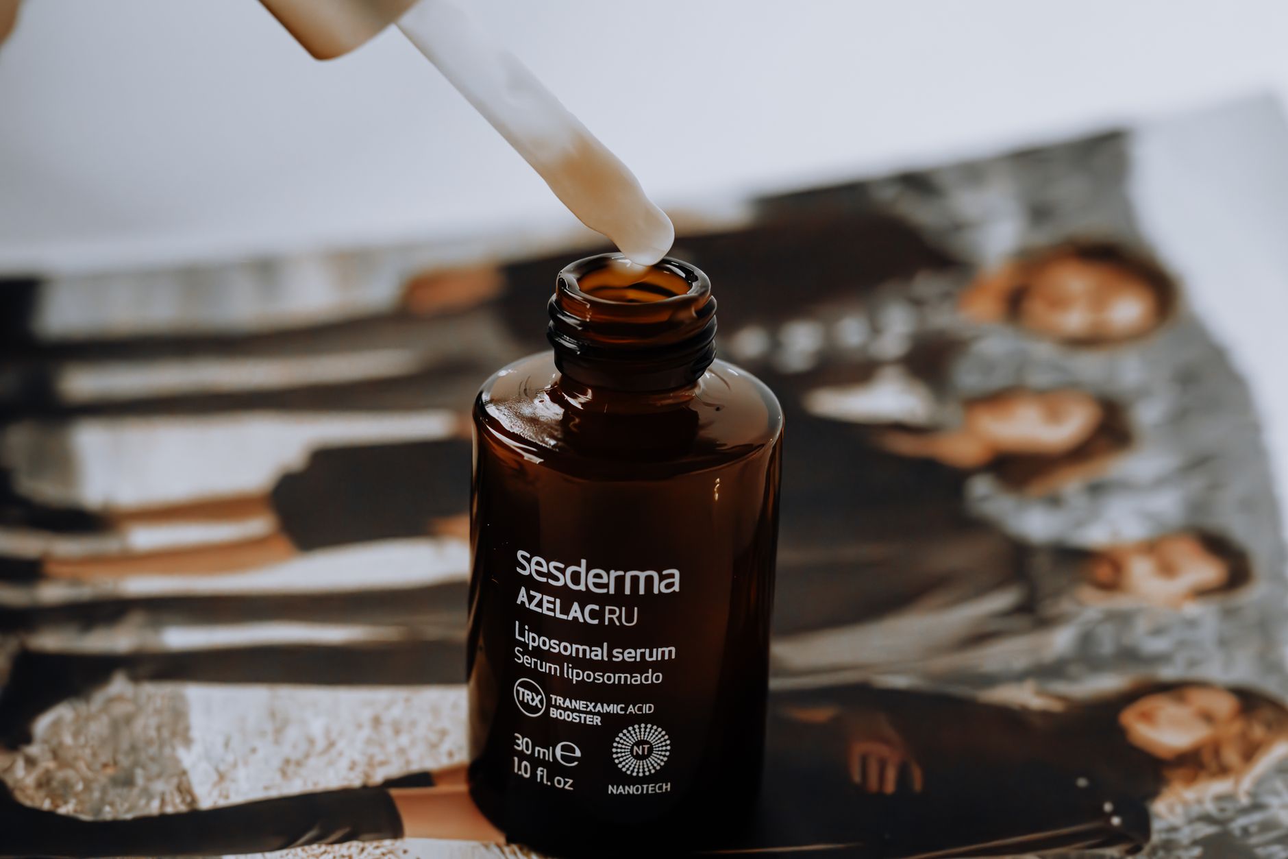 hyaluronic acid serum skincare closeup — Luxury Lashes Federal Way WA