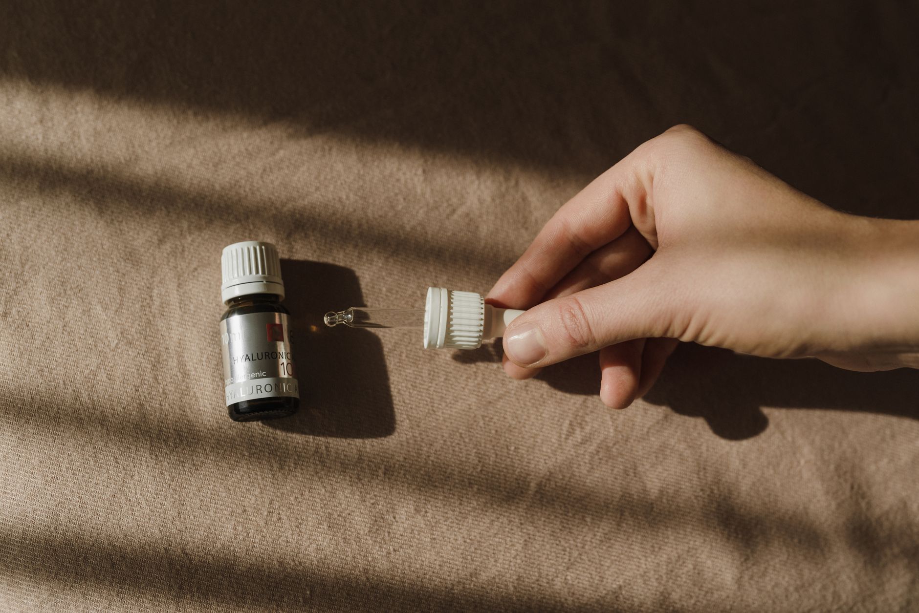 hyaluronic acid serum skincare detail — Luxury Lashes Federal Way WA