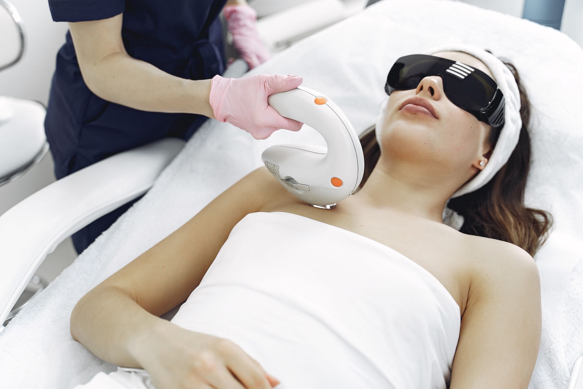 laser hair removal aftercare closeup — Luxury Lashes Federal Way WA