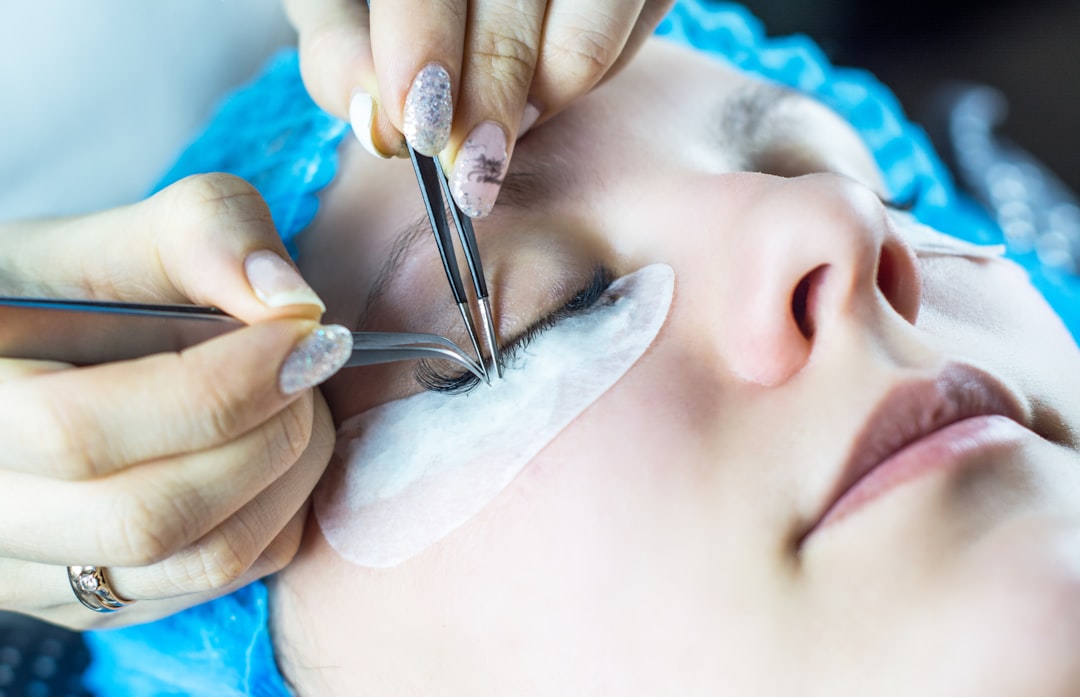 lash lift and extensions closeup — Luxury Lashes Federal Way WA