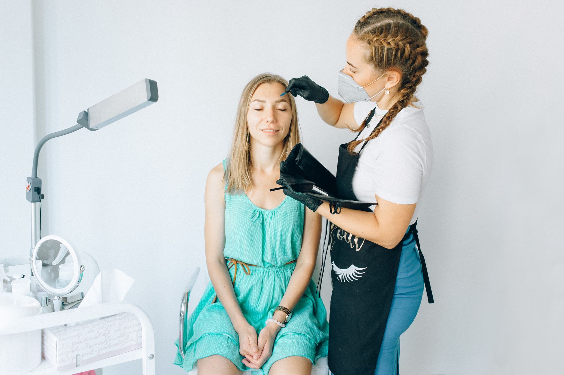 microblading and powder brows example — Luxury Lashes Federal Way WA
