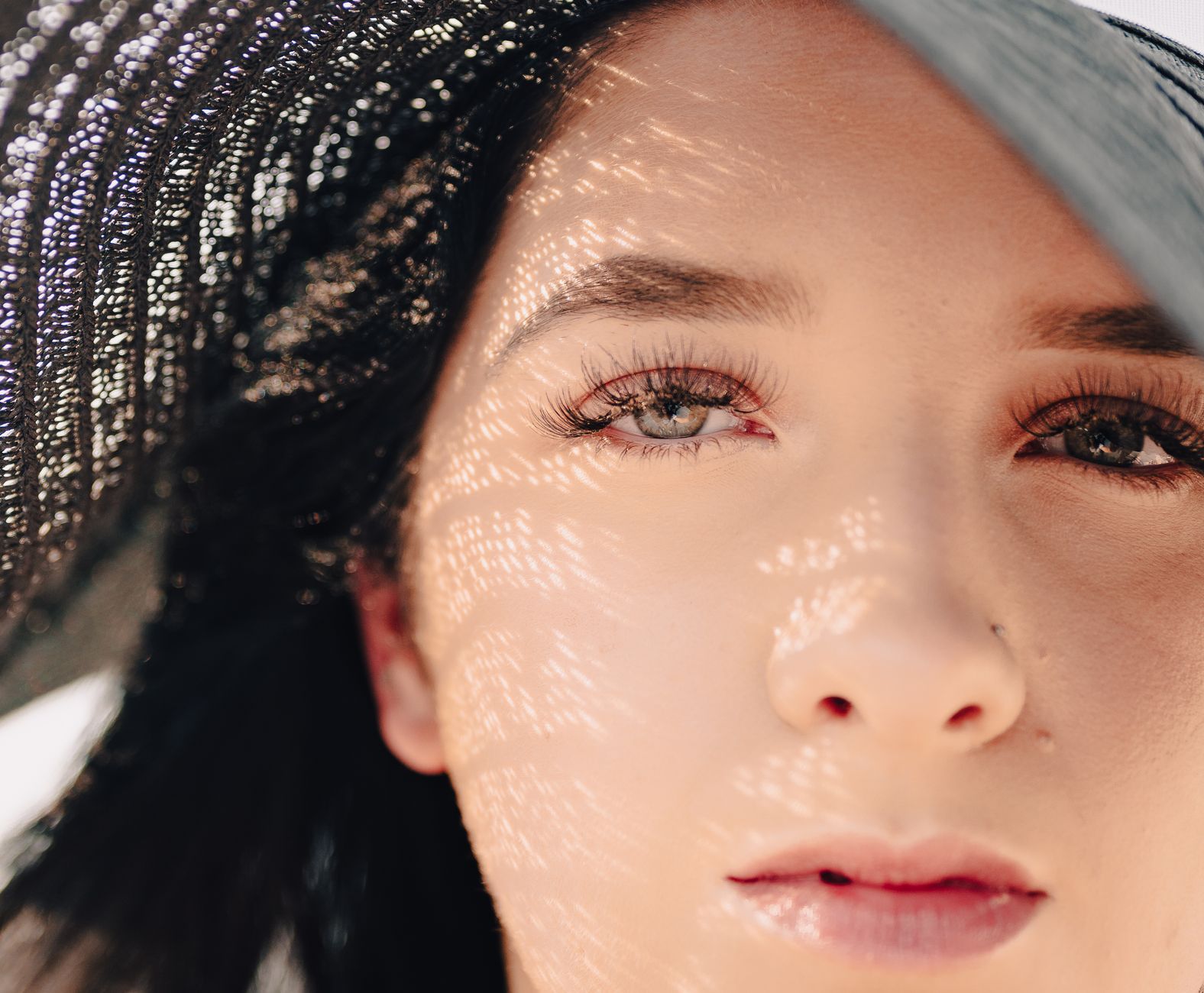 natural eyelash extensions closeup — Luxury Lashes Federal Way WA