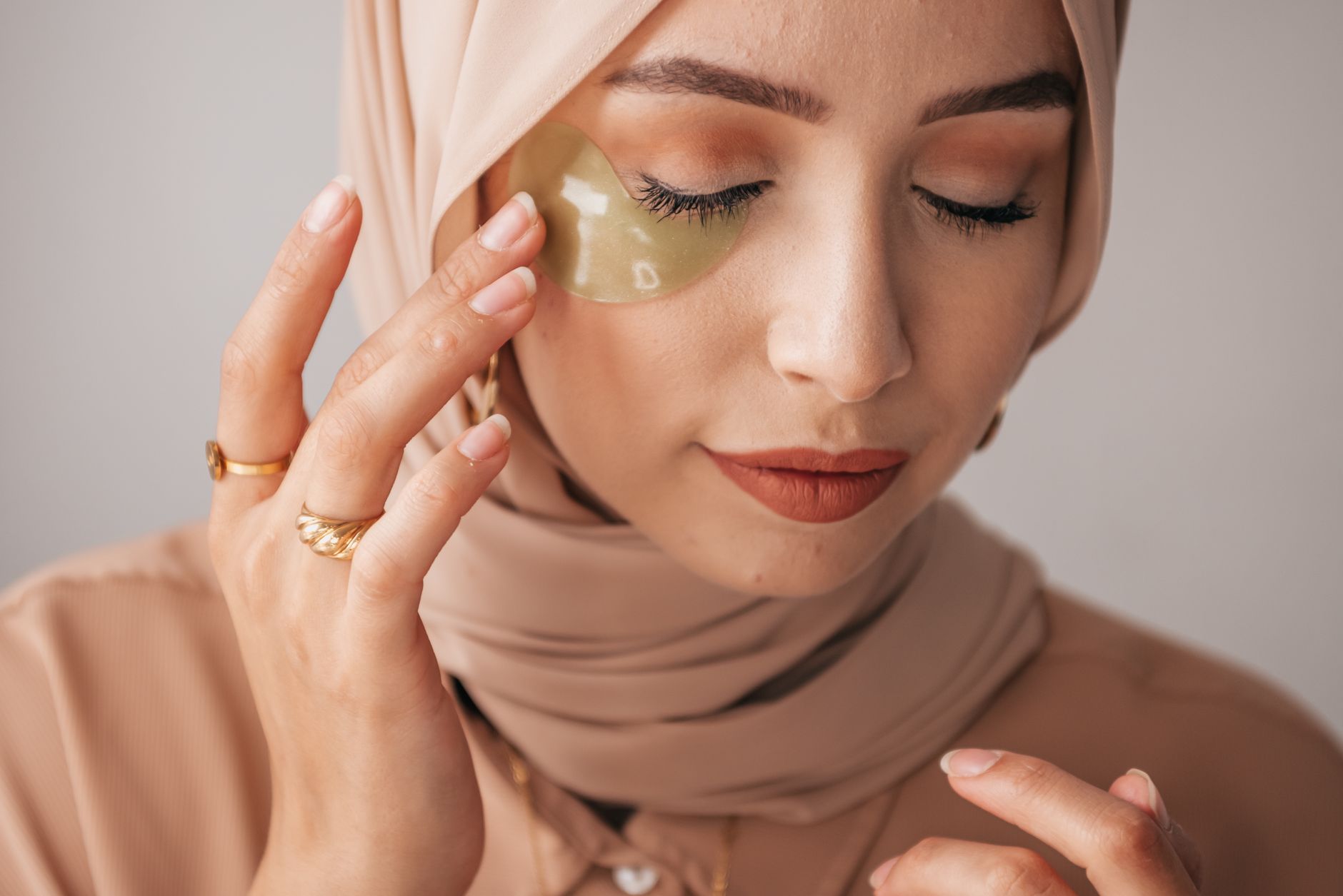 under eye skincare closeup — Luxury Lashes Federal Way WA