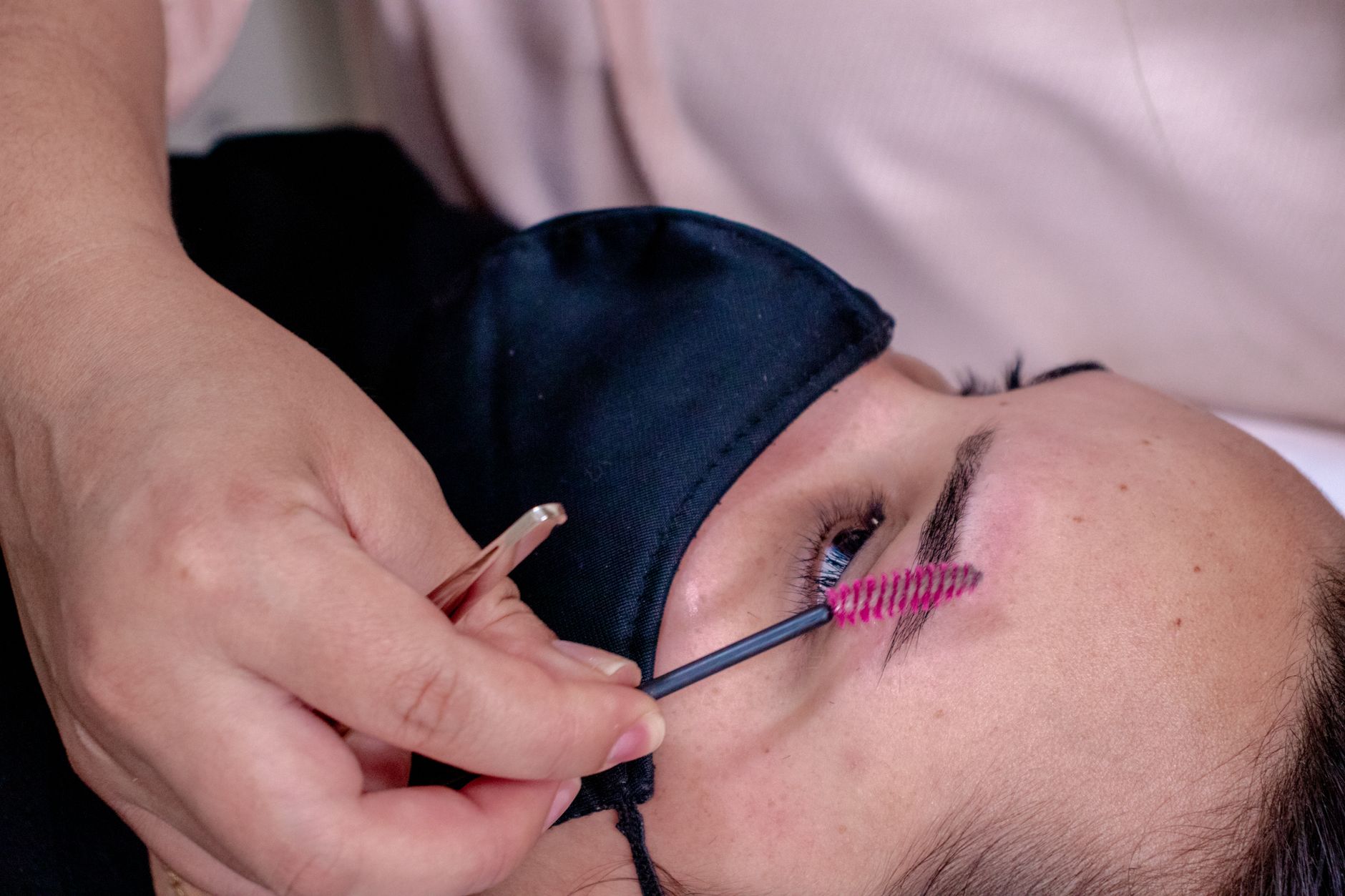 powder brows detail — Luxury Lashes Federal Way WA