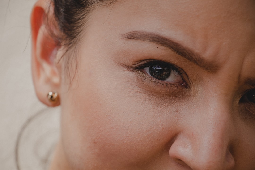 powder brows closeup — Luxury Lashes Federal Way WA
