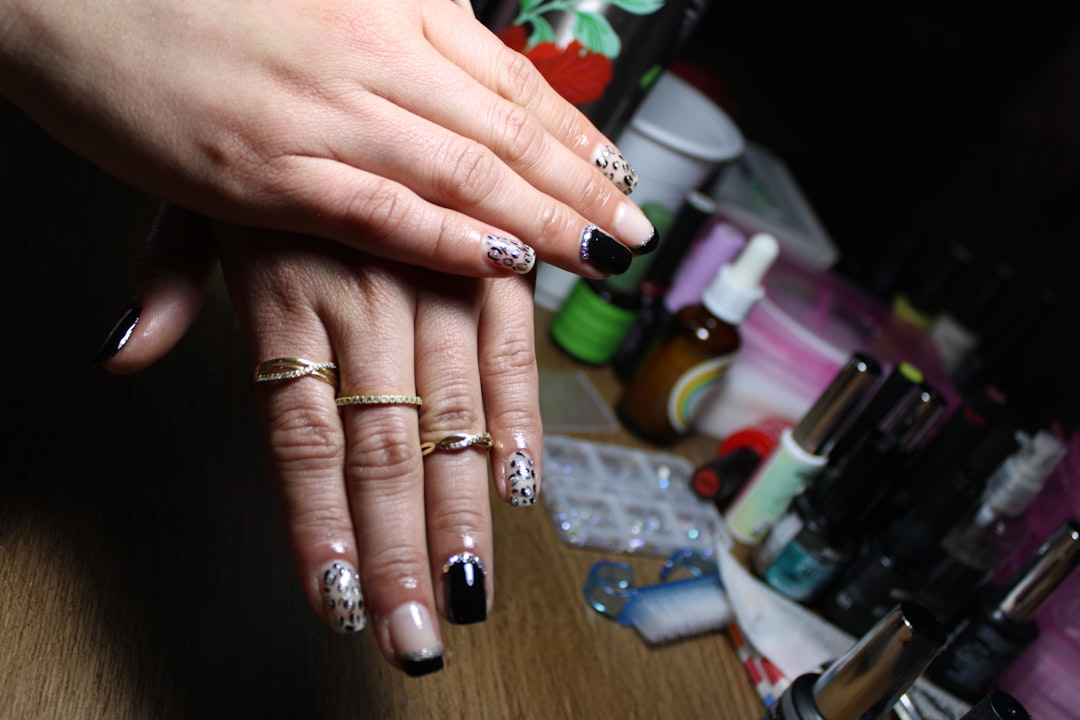 builder gel manicure closeup — Luxury Lashes Federal Way WA