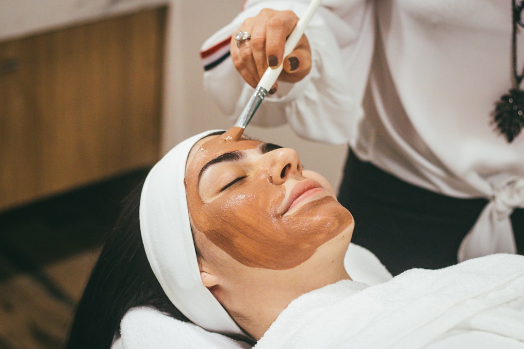 dermaplaning facial closeup — Luxury Lashes Federal Way WA