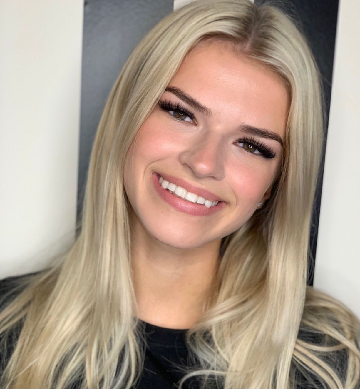Luxury Lashes eyelash extension result - Federal Way WA