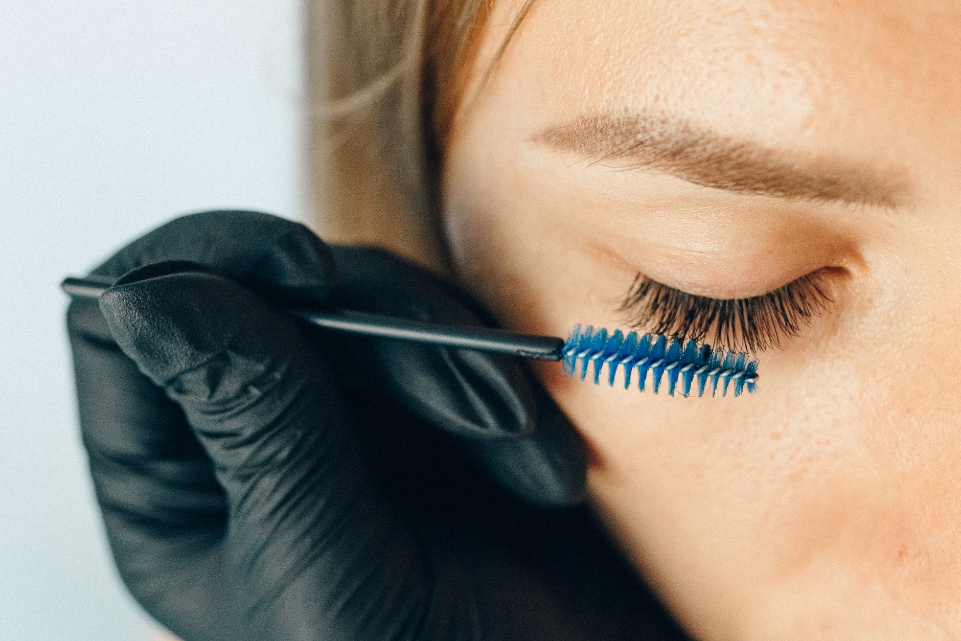 lash retention detail — Luxury Lashes Federal Way WA